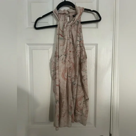 Torrid Marble Print Halter Top size 2 - Picture 6 of 6